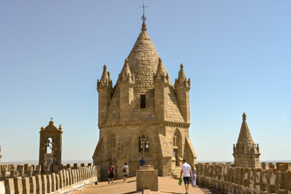 El pueblo de Évora Portugal