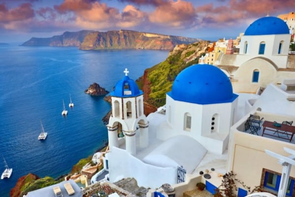 Islas santorini en Grecia