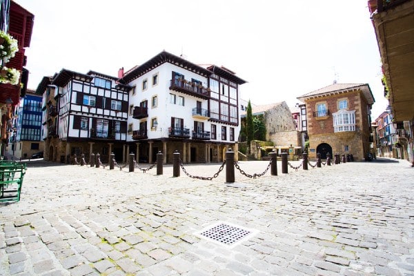 plaza de gipuzkoa hondarribia