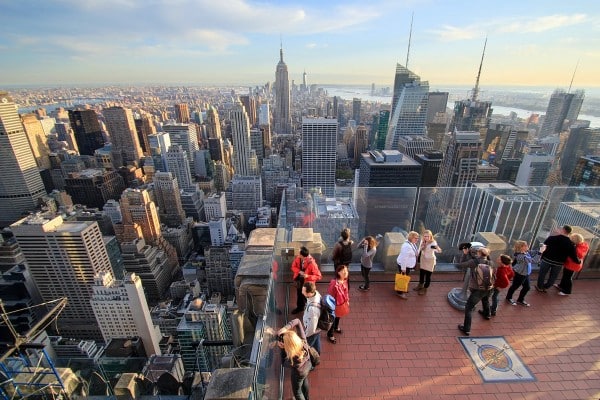 top of the rock new york